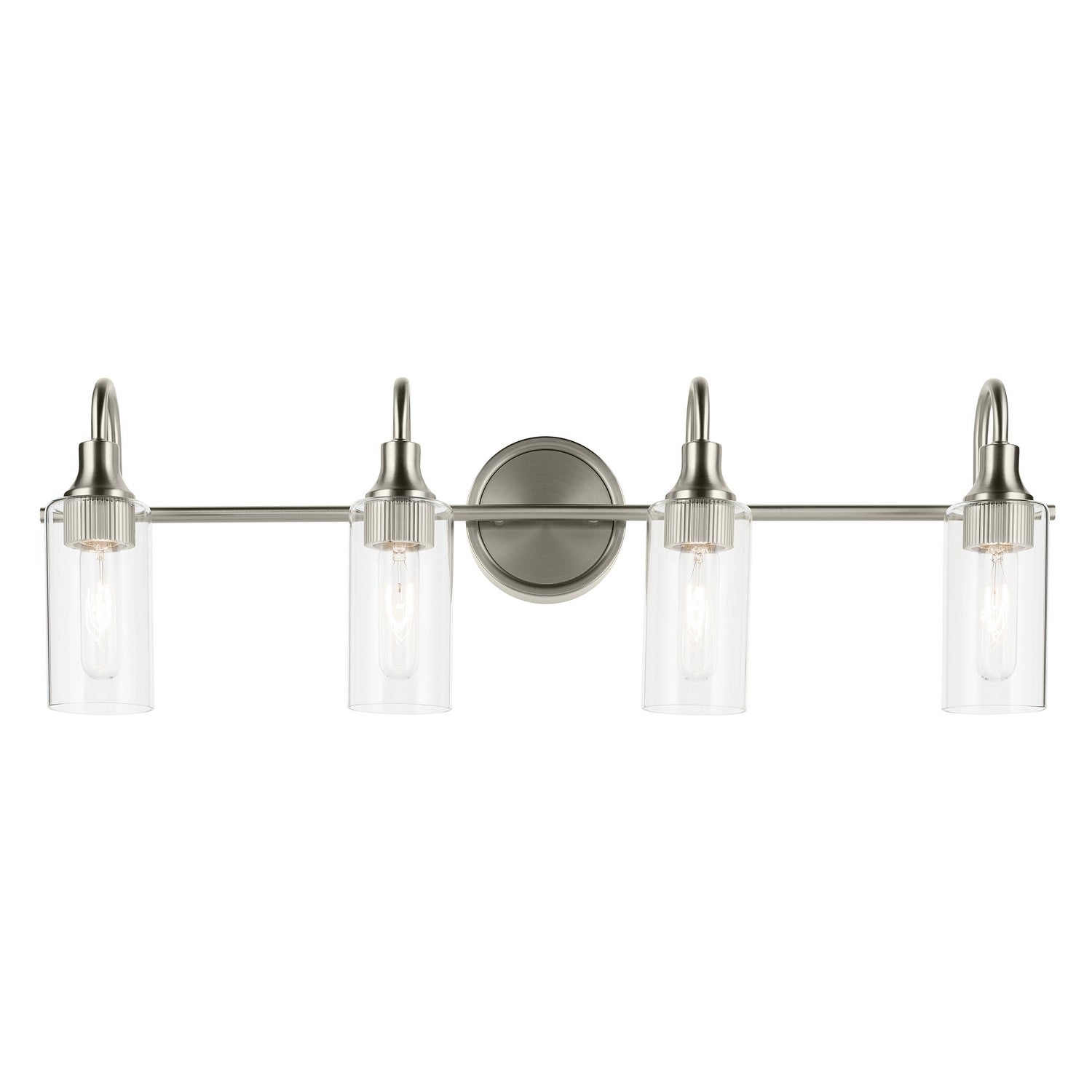 Kichler - 55212NI - Four Light Bath - Kavi - Brushed Nickel