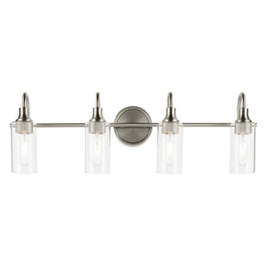 Kichler - 55212NI - Four Light Bath - Kavi - Brushed Nickel