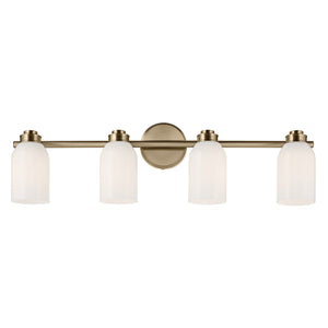 Kichler - 55203CPZ - Four Light Bath - Shae - Champagne Bronze