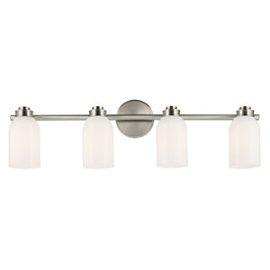 Kichler - 55203NI - Four Light Bath - Shae - Brushed Nickel