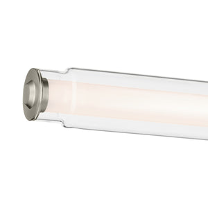 Kichler - 55238NILED - LED Linear Bath - Laurene - Brushed Nickel