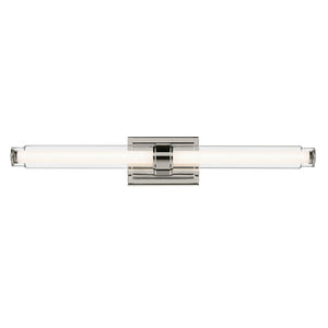Kichler - 55239PNLED - LED Linear Bath - Laurene - Polished Nickel
