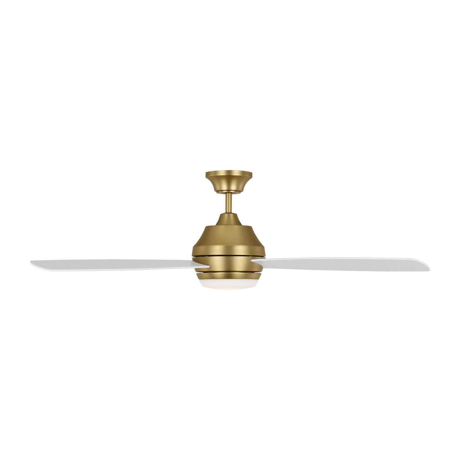 Visual Comfort Fan - 3IKDR52BBSD - 52" Ceiling Fan - Ikon 52 LED - Burnished Brass