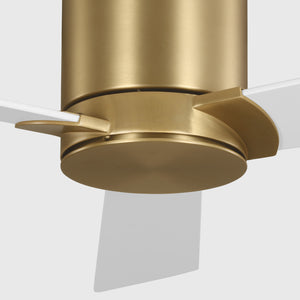 Visual Comfort Fan - 3RZHR44BBS - 44" Ceiling Fan - Rozzen 44 Hugger - Burnished Brass