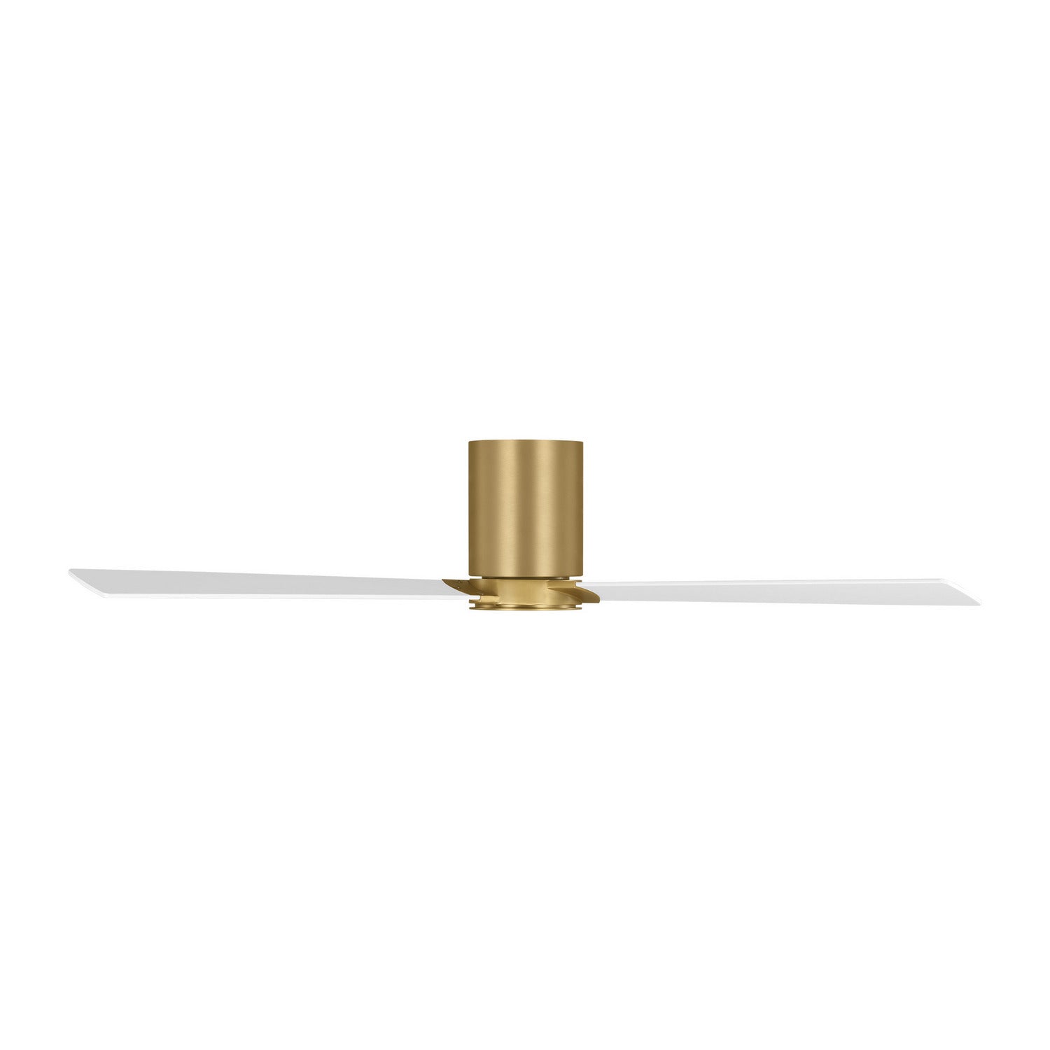 Visual Comfort Fan - 3RZHR52BBS - 52" Ceiling Fan - Rozzen 52 Hugger - Burnished Brass