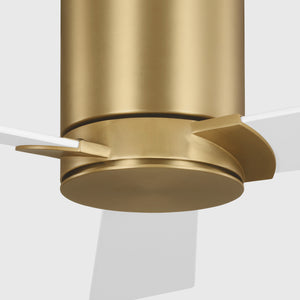 Visual Comfort Fan - 3RZHR52BBS - 52" Ceiling Fan - Rozzen 52 Hugger - Burnished Brass