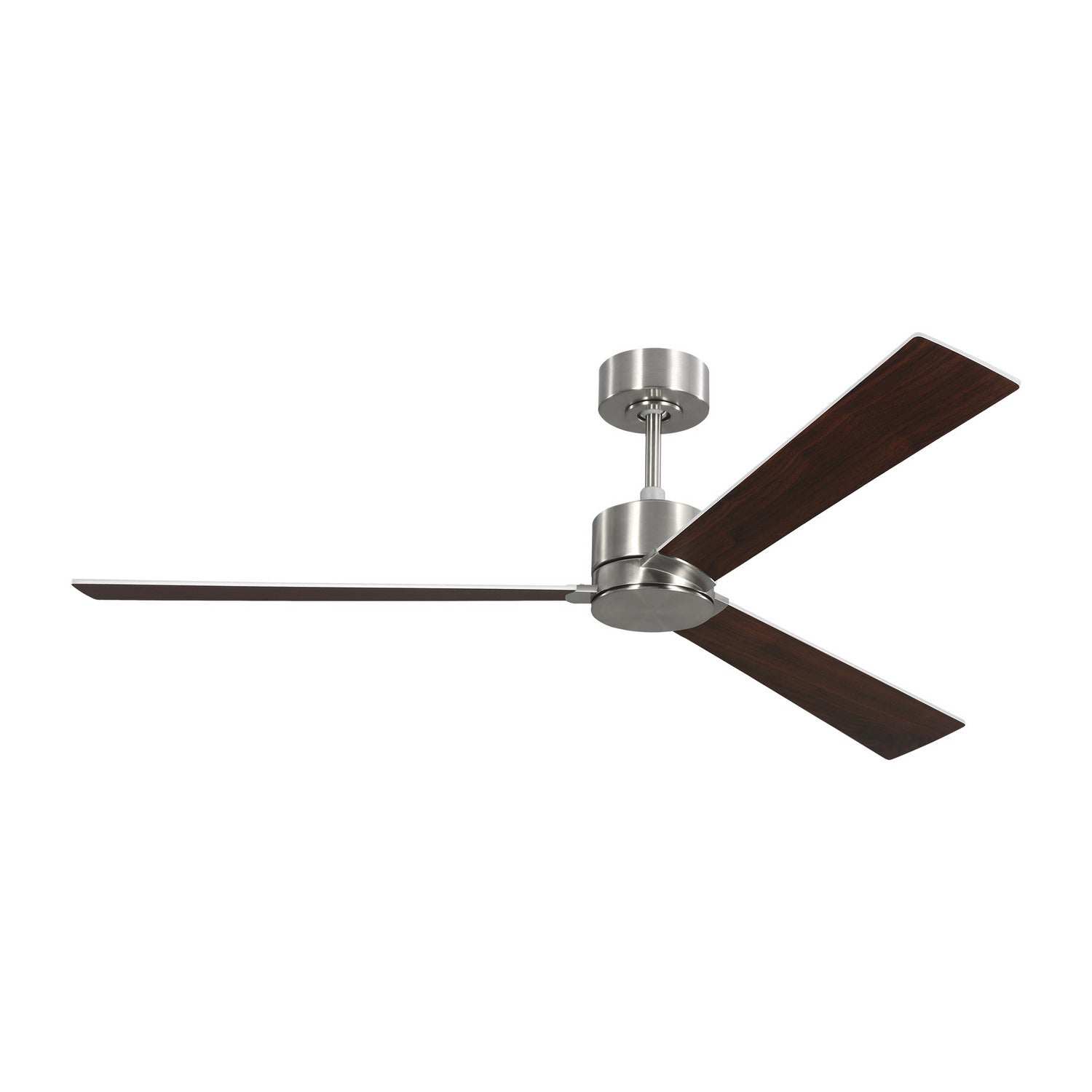 Visual Comfort Fan - 3RZSM60BS - 60" Ceiling Fan - Rozzen Smart 60 - Brushed Steel