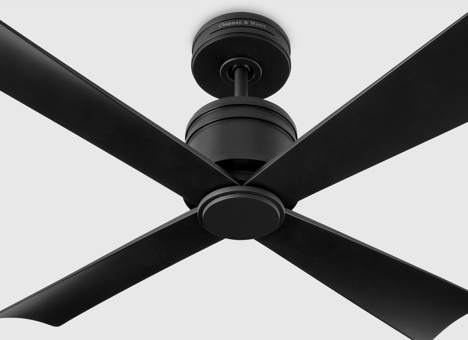 Visual Comfort Fan - 4LNCR44MBK - 44" Ceiling Fan - Launceton 44 - Midnight Black