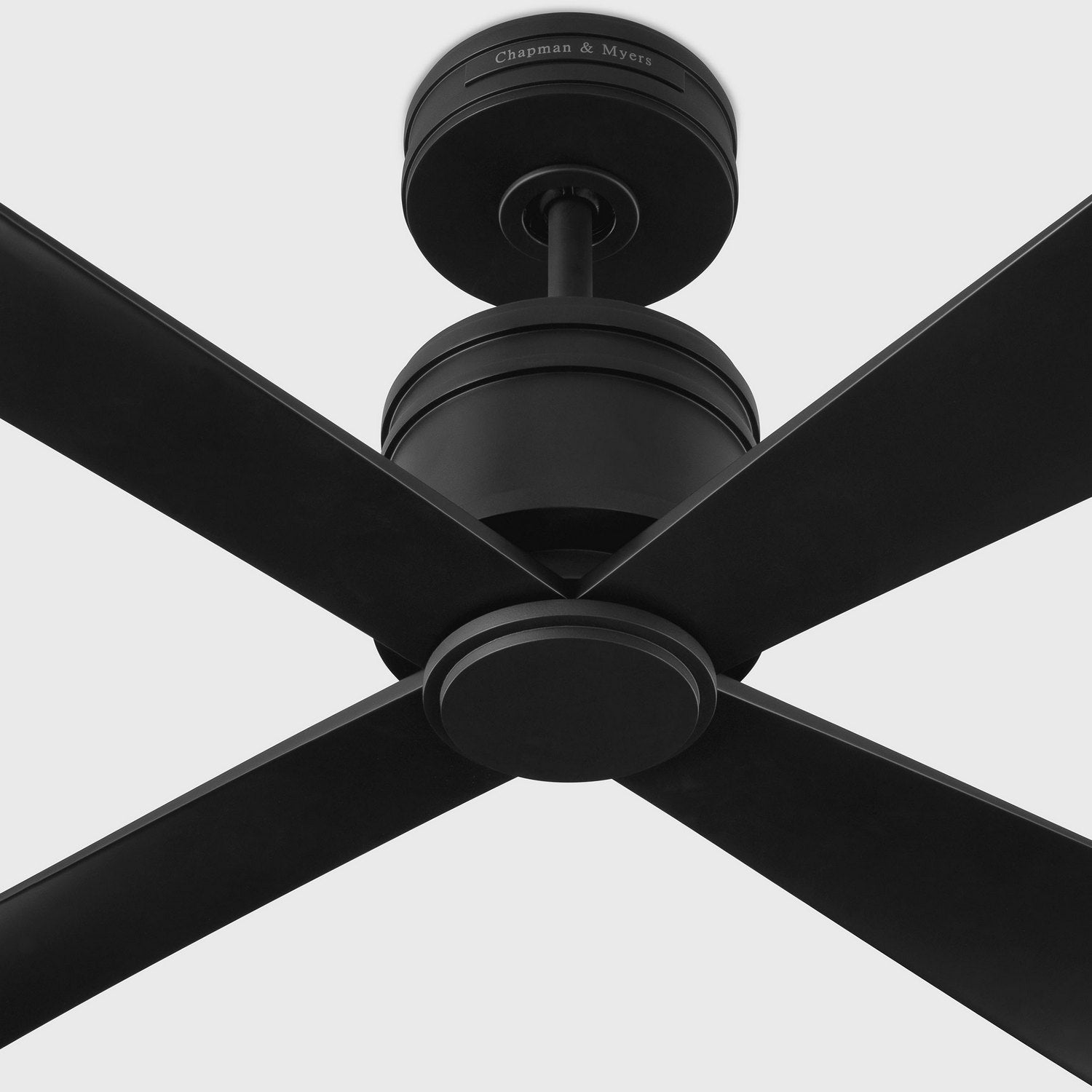 Visual Comfort Fan - 4LNCR44MBK - 44" Ceiling Fan - Launceton 44 - Midnight Black