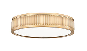 Z-Lite - 1013F12-MGLD-LED - LED Flush Mount - Stari - Modern Gold