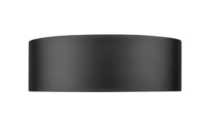 Z-Lite - 1017F12-MB-LED - LED Flush Mount - Coronado - Matte Black