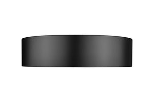 Z-Lite - 1017F16-MB-LED - LED Flush Mount - Coronado - Matte Black
