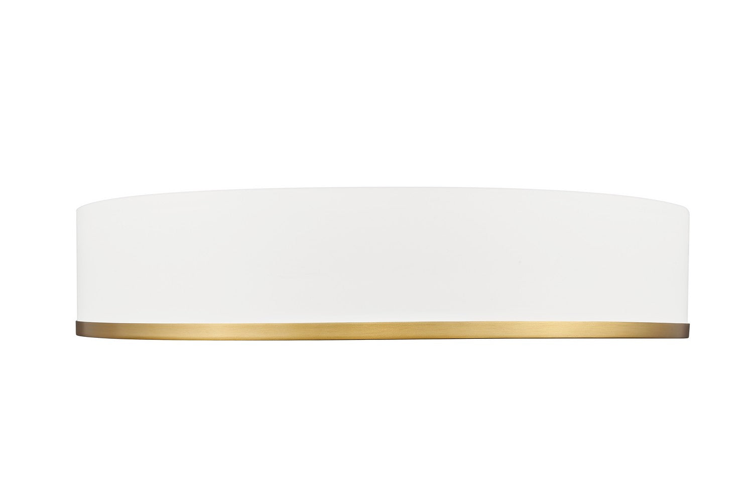 Z-Lite - 1018F20-MW-MGLD-LED - LED Flush Mount - Bradley - Matte White + Modern Gold