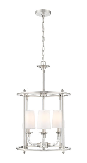 Z-Lite - 1950-4C-BN - Four Light Chandelier - Katerina - Brushed Nickel