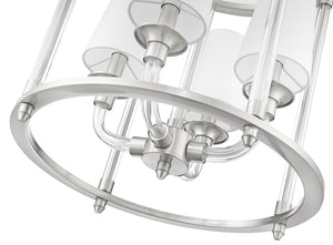 Z-Lite - 1950-4C-BN - Four Light Chandelier - Katerina - Brushed Nickel