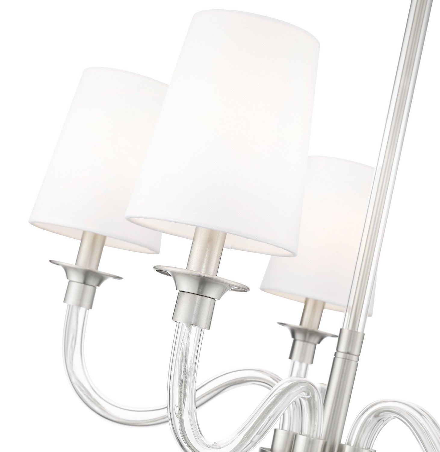 Z-Lite - 1950-5BN - Five Light Chandelier - Katerina - Brushed Nickel