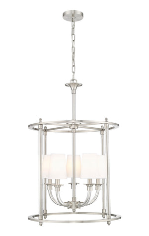 Z-Lite - 1950-5C-BN - Five Light Chandelier - Katerina - Brushed Nickel
