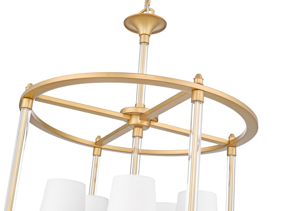 Z-Lite - 1950-5C-RB - Five Light Chandelier - Katerina - Rubbed Brass