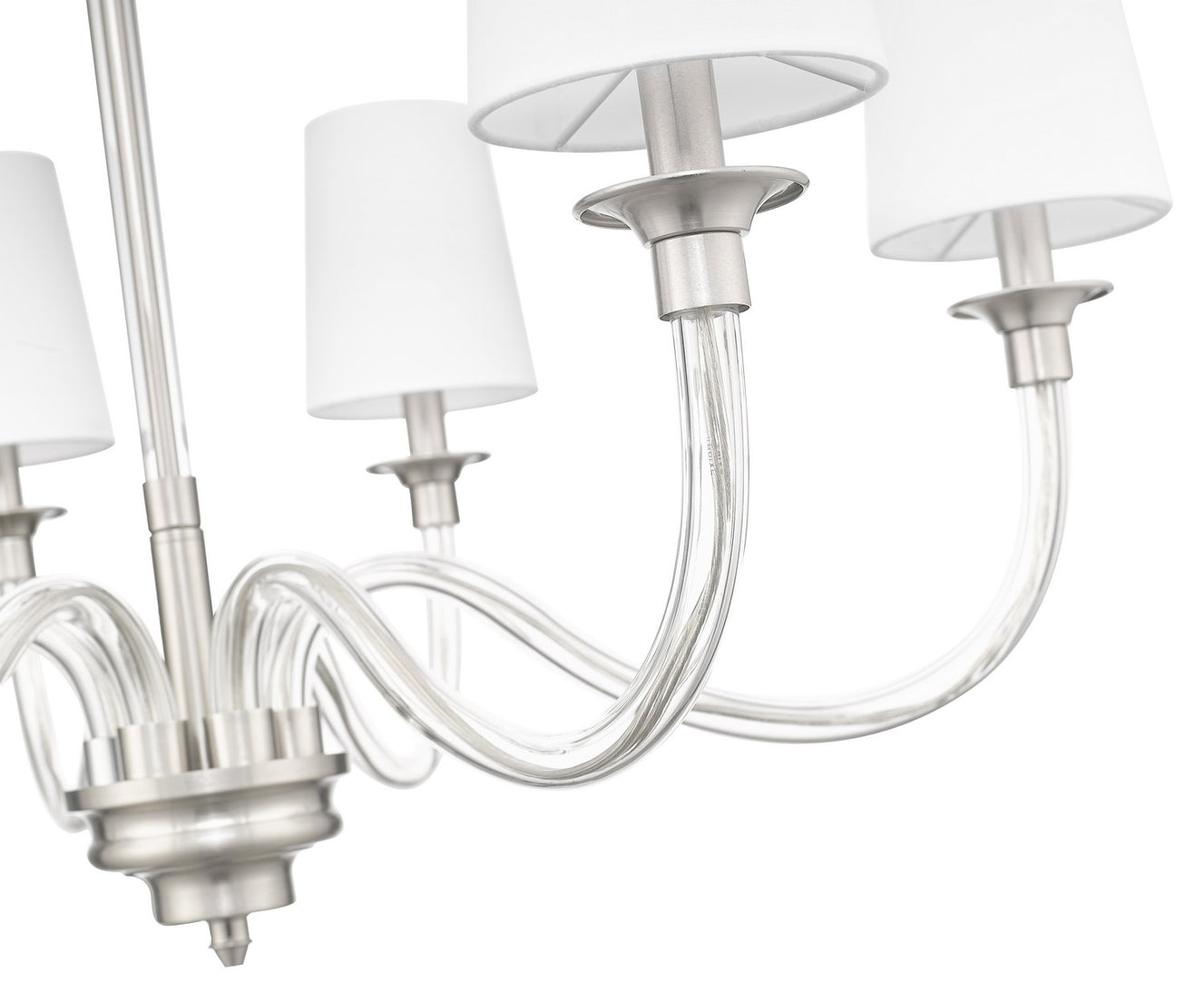 Z-Lite - 1950-6BN - Six Light Chandelier - Katerina - Brushed Nickel
