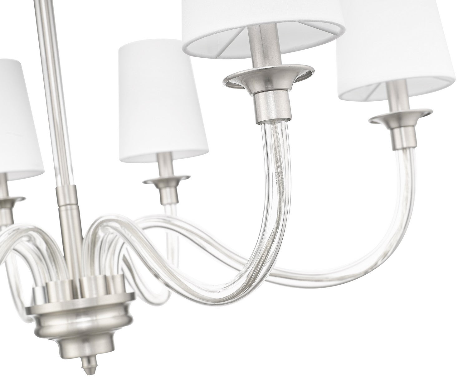 Z-Lite - 1950-6BN - Six Light Chandelier - Katerina - Brushed Nickel