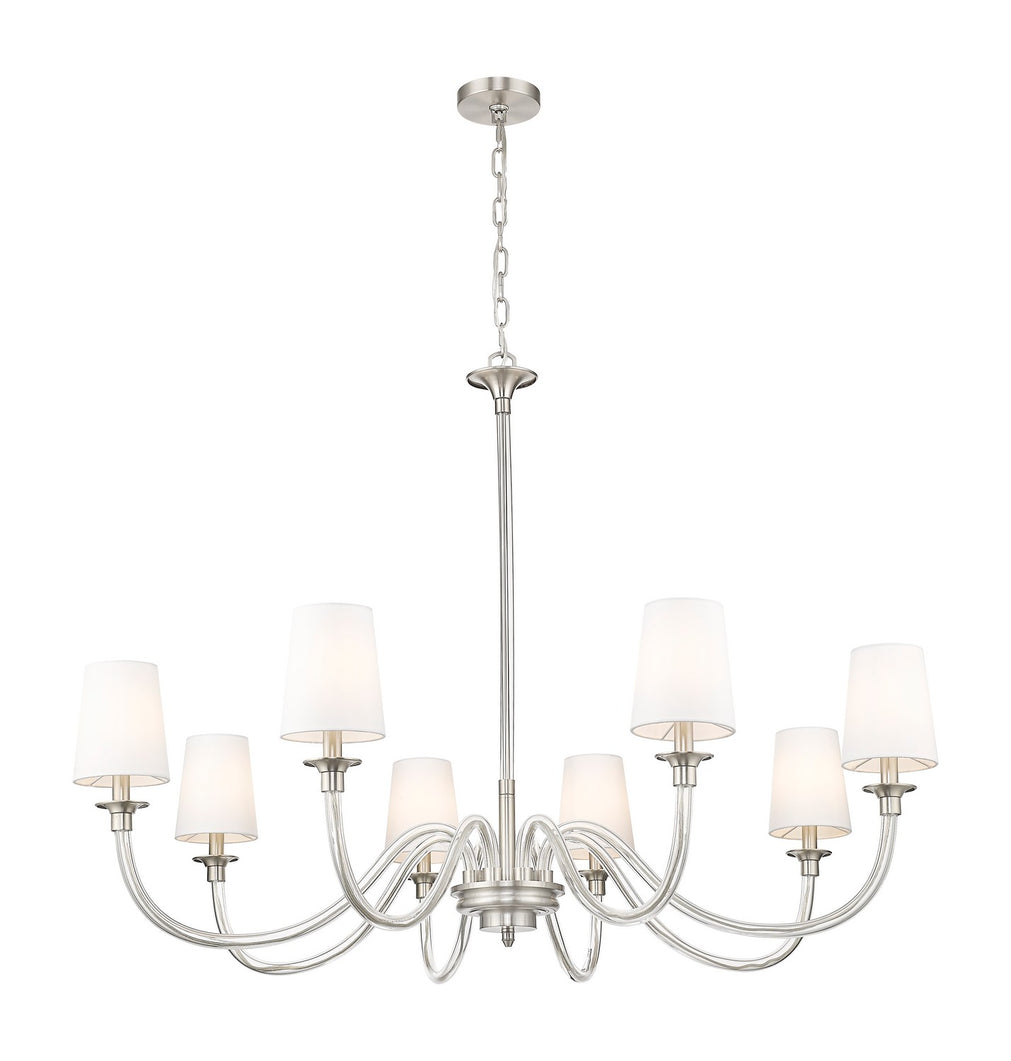 Z-Lite - 1950-8BN - Eight Light Chandelier - Katerina - Brushed Nickel