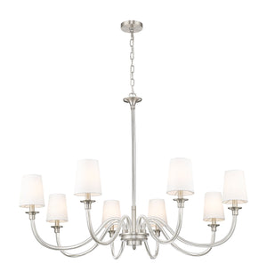 Z-Lite - 1950-8BN - Eight Light Chandelier - Katerina - Brushed Nickel