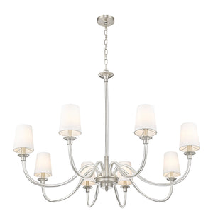 Z-Lite - 1950-8BN - Eight Light Chandelier - Katerina - Brushed Nickel