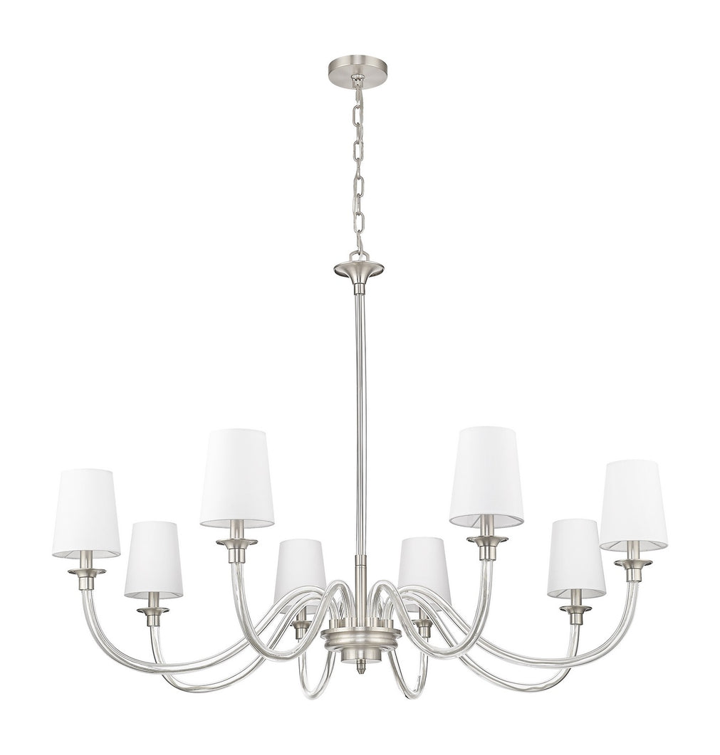 Z-Lite - 1950-8BN - Eight Light Chandelier - Katerina - Brushed Nickel