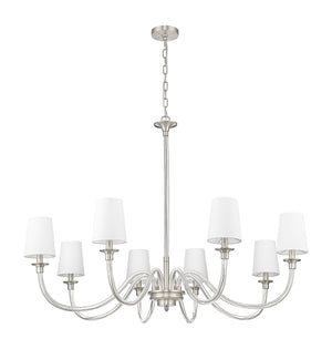 Z-Lite - 1950-8BN - Eight Light Chandelier - Katerina - Brushed Nickel