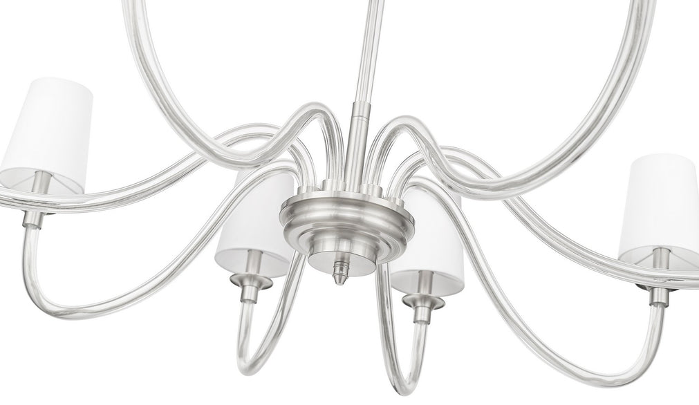Z-Lite - 1950-8BN - Eight Light Chandelier - Katerina - Brushed Nickel