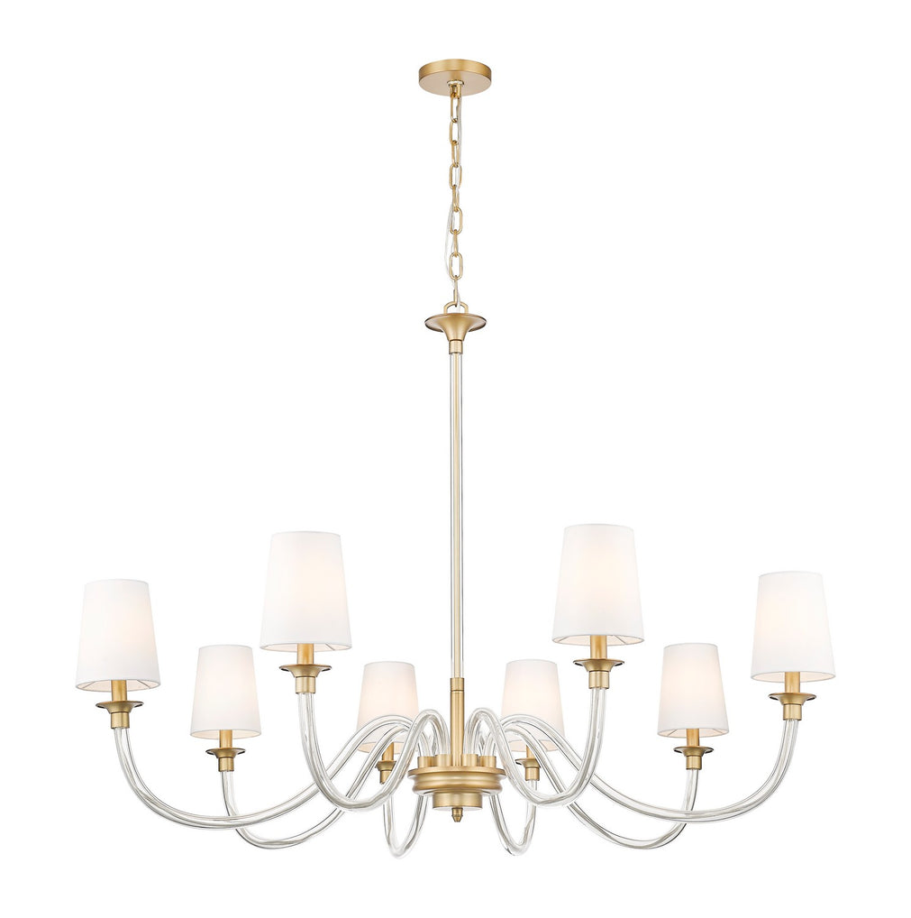 Z-Lite - 1950-8RB - Eight Light Chandelier - Katerina - Rubbed Brass