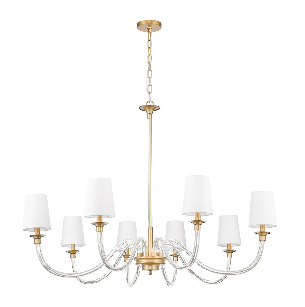 Z-Lite - 1950-8RB - Eight Light Chandelier - Katerina - Rubbed Brass
