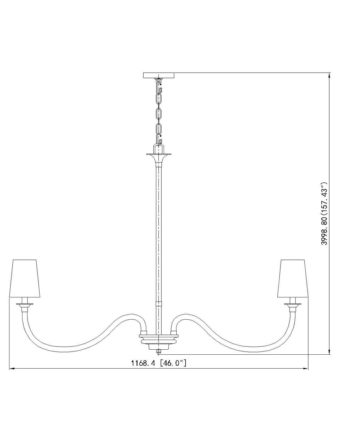 Z-Lite - 1950-8RB - Eight Light Chandelier - Katerina - Rubbed Brass