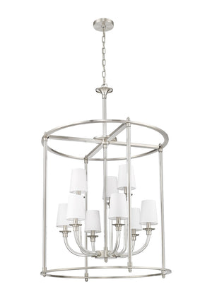 Z-Lite - 1950-9C-BN - Nine Light Chandelier - Katerina - Brushed Nickel
