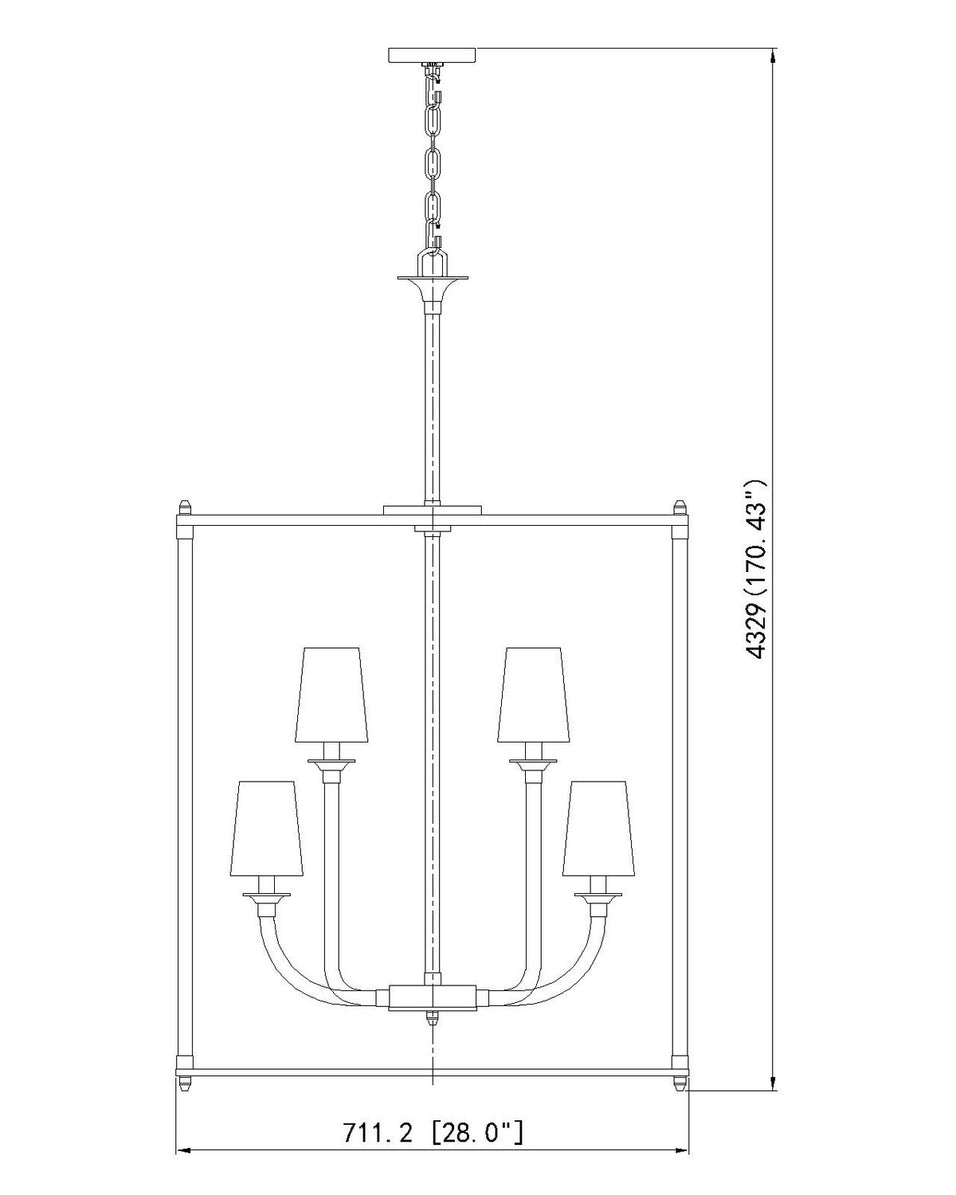 Z-Lite - 1950-9C-RB - Nine Light Chandelier - Katerina - Rubbed Brass