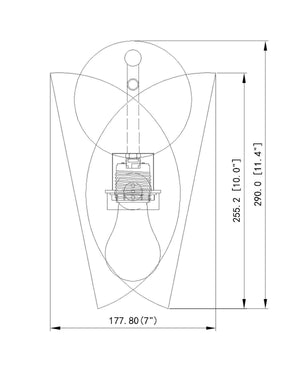 Z-Lite - 1951-1S-MW - One Light Wall Sconce - Salone - Matte White