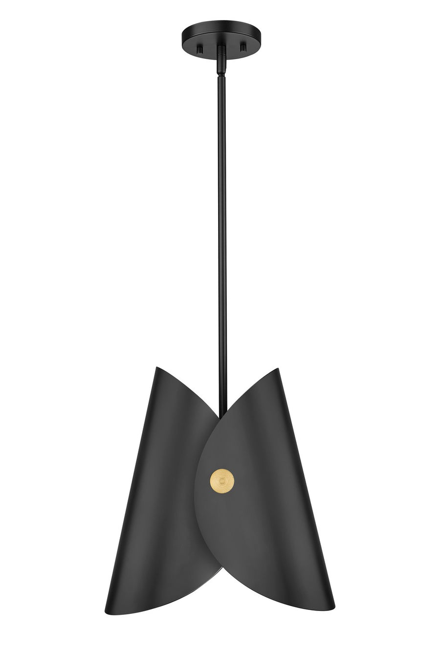 Z-Lite - 1951P11-MB - One Light Pendant - Salone - Matte Black