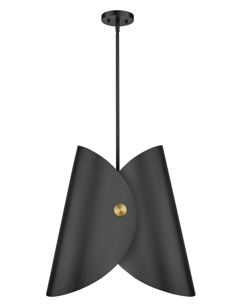 Z-Lite - 1951P18-MB - One Light Pendant - Salone - Matte Black