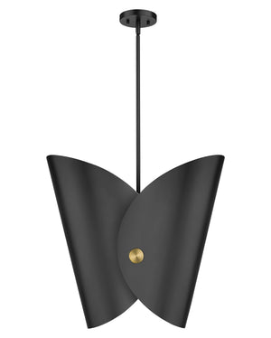 Z-Lite - 1951P18-MB - One Light Pendant - Salone - Matte Black