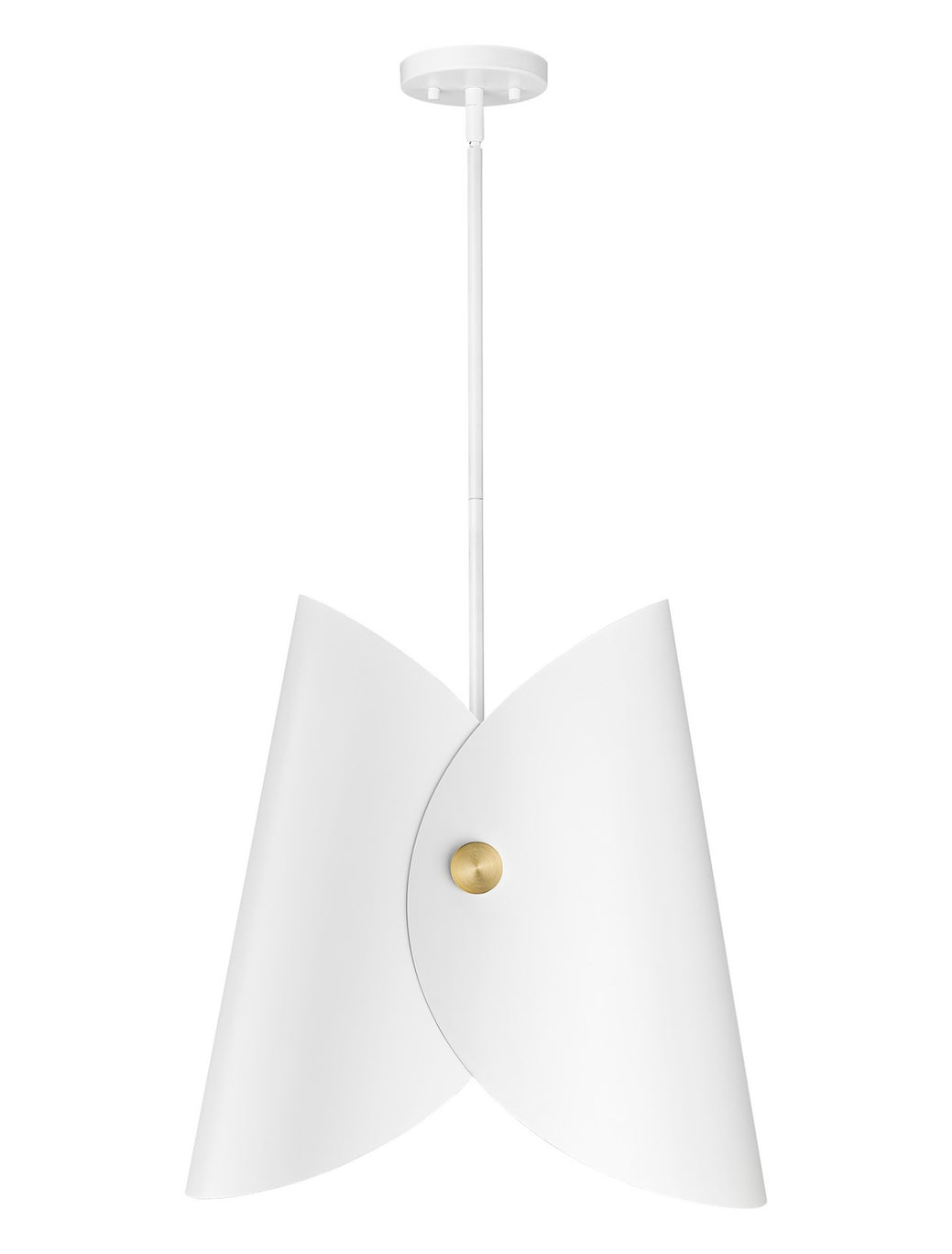 Z-Lite - 1951P18-MW - One Light Pendant - Salone - Matte White
