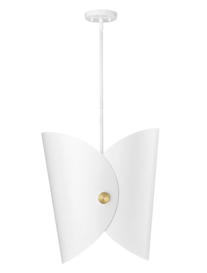 Z-Lite - 1951P18-MW - One Light Pendant - Salone - Matte White