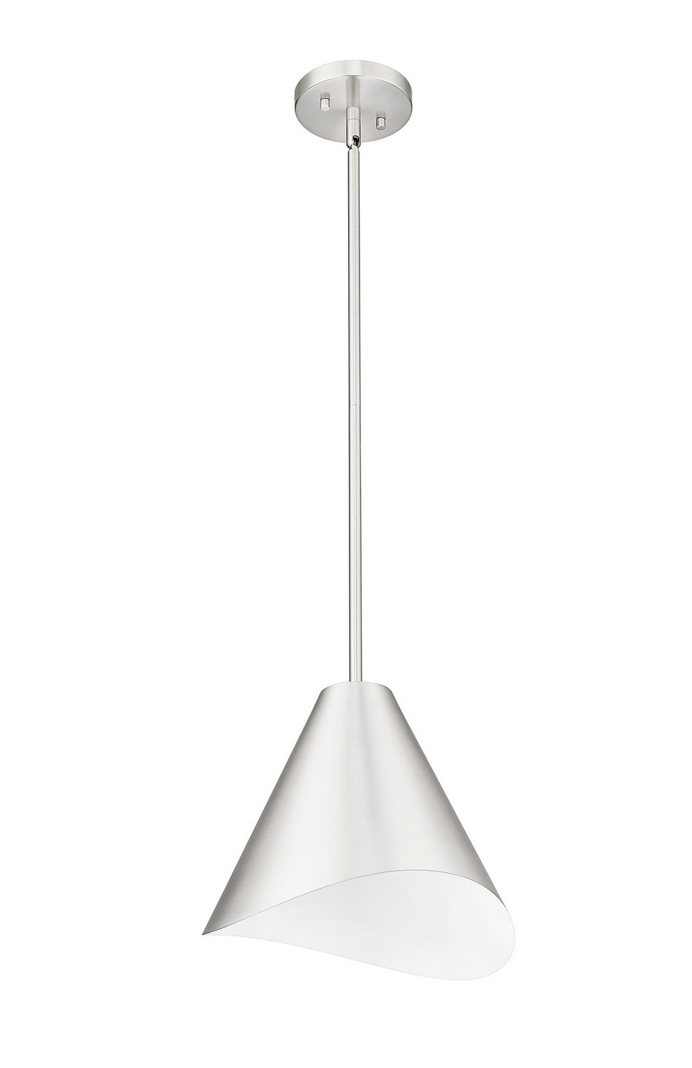 Z-Lite - 1952P12-BN - One Light Pendant - Aria - Brushed Nickel