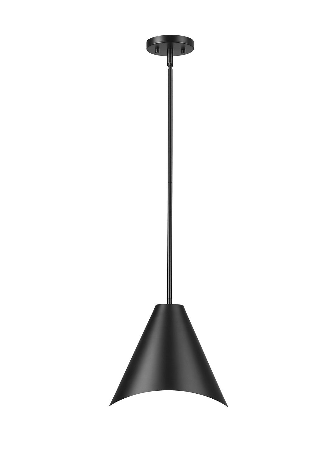 Z-Lite - 1952P12-MB - One Light Pendant - Aria - Matte Black