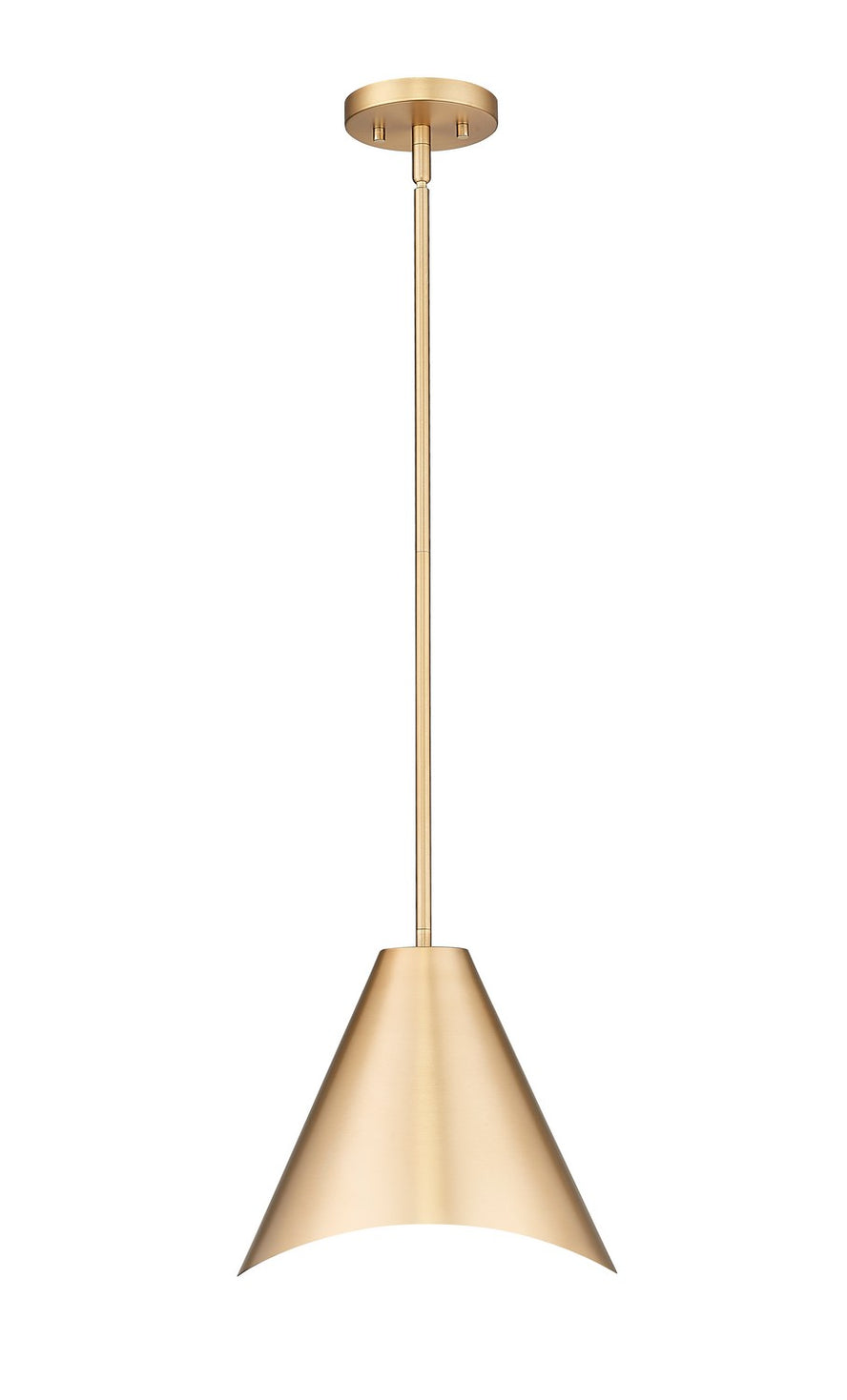 Z-Lite - 1952P12-MGLD - One Light Pendant - Aria - Modern Gold