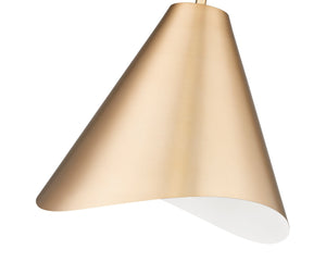 Z-Lite - 1952P12-MGLD - One Light Pendant - Aria - Modern Gold