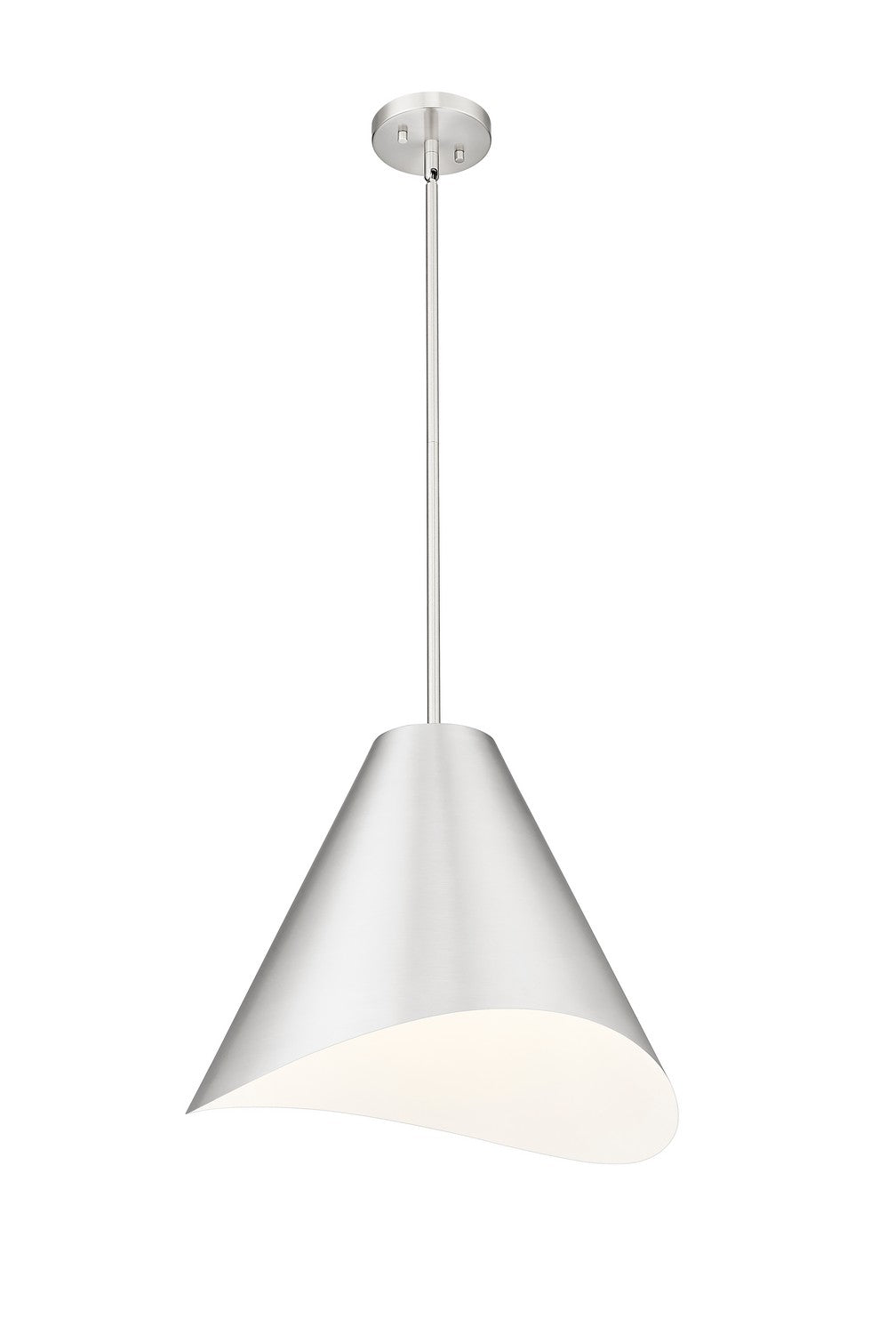 Z-Lite - 1952P18-BN - One Light Pendant - Aria - Brushed Nickel