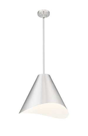 Z-Lite - 1952P18-BN - One Light Pendant - Aria - Brushed Nickel
