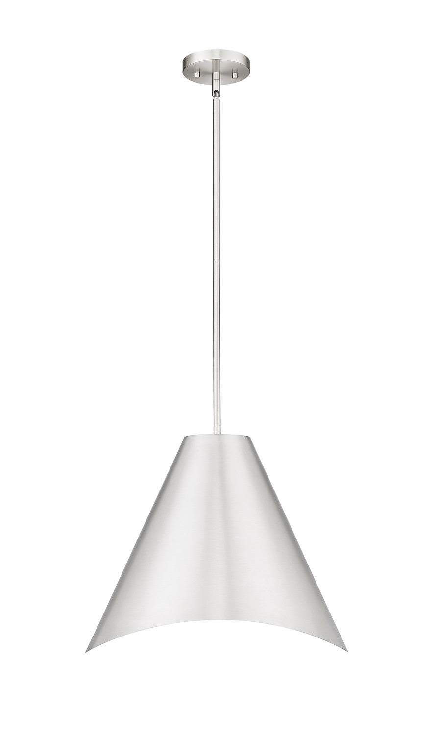 Z-Lite - 1952P18-BN - One Light Pendant - Aria - Brushed Nickel