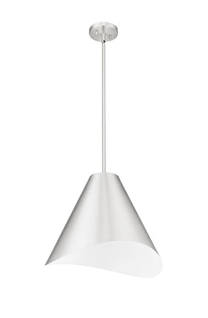 Z-Lite - 1952P18-BN - One Light Pendant - Aria - Brushed Nickel