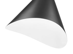 Z-Lite - 1952P18-MB - One Light Pendant - Aria - Matte Black